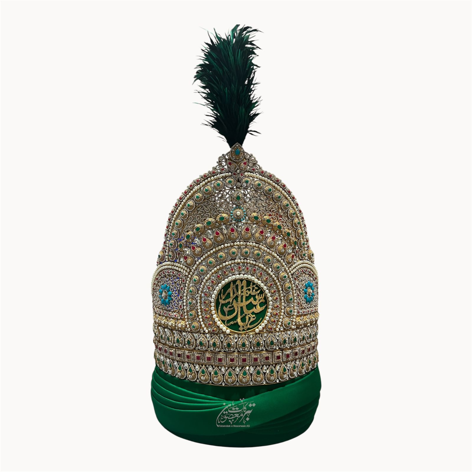 Beautiful Taaj With Amama Hazrat Abbas  AS