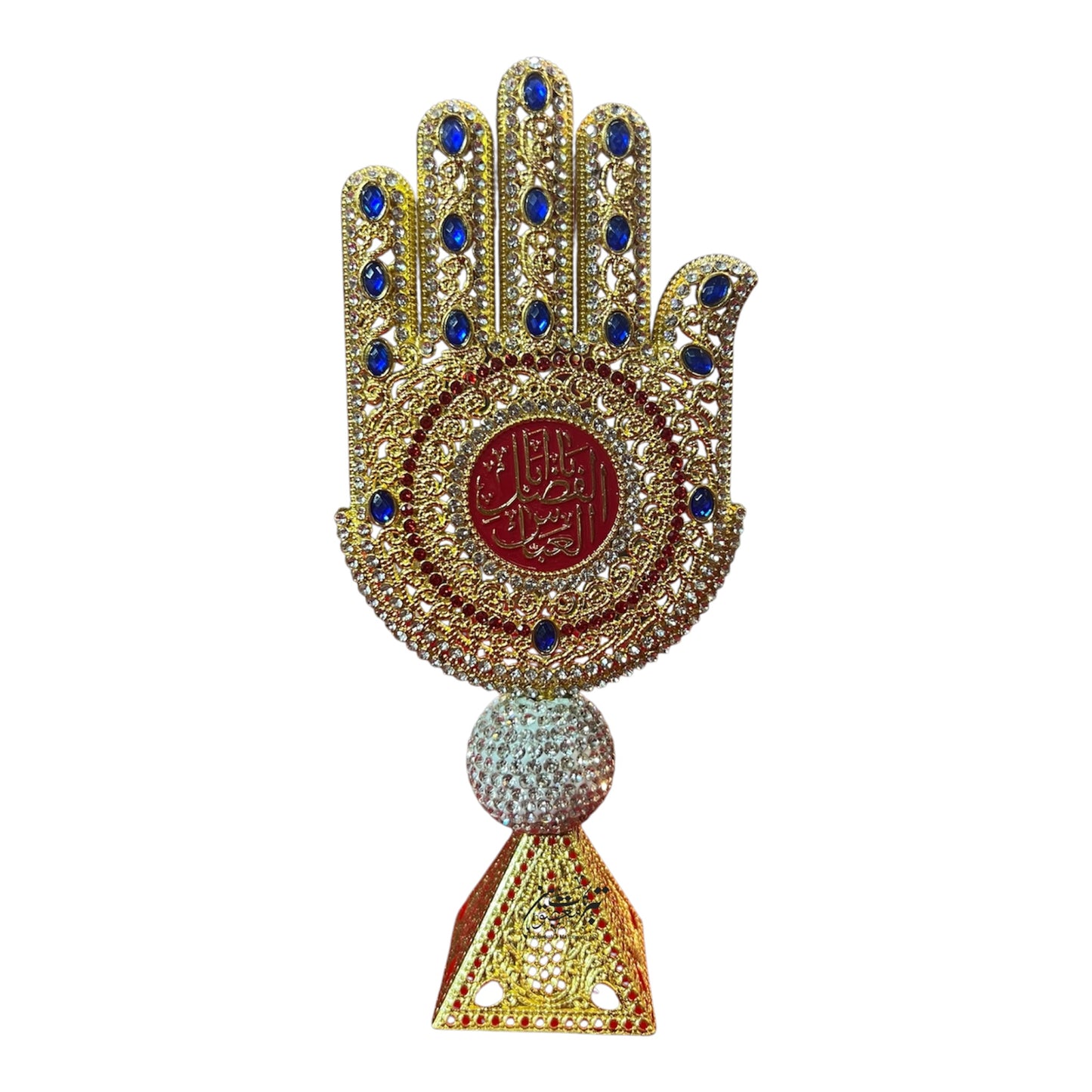 Beautiful Alam Table Stand – Hazrat Abbas (AS) | Manjus Work Stones