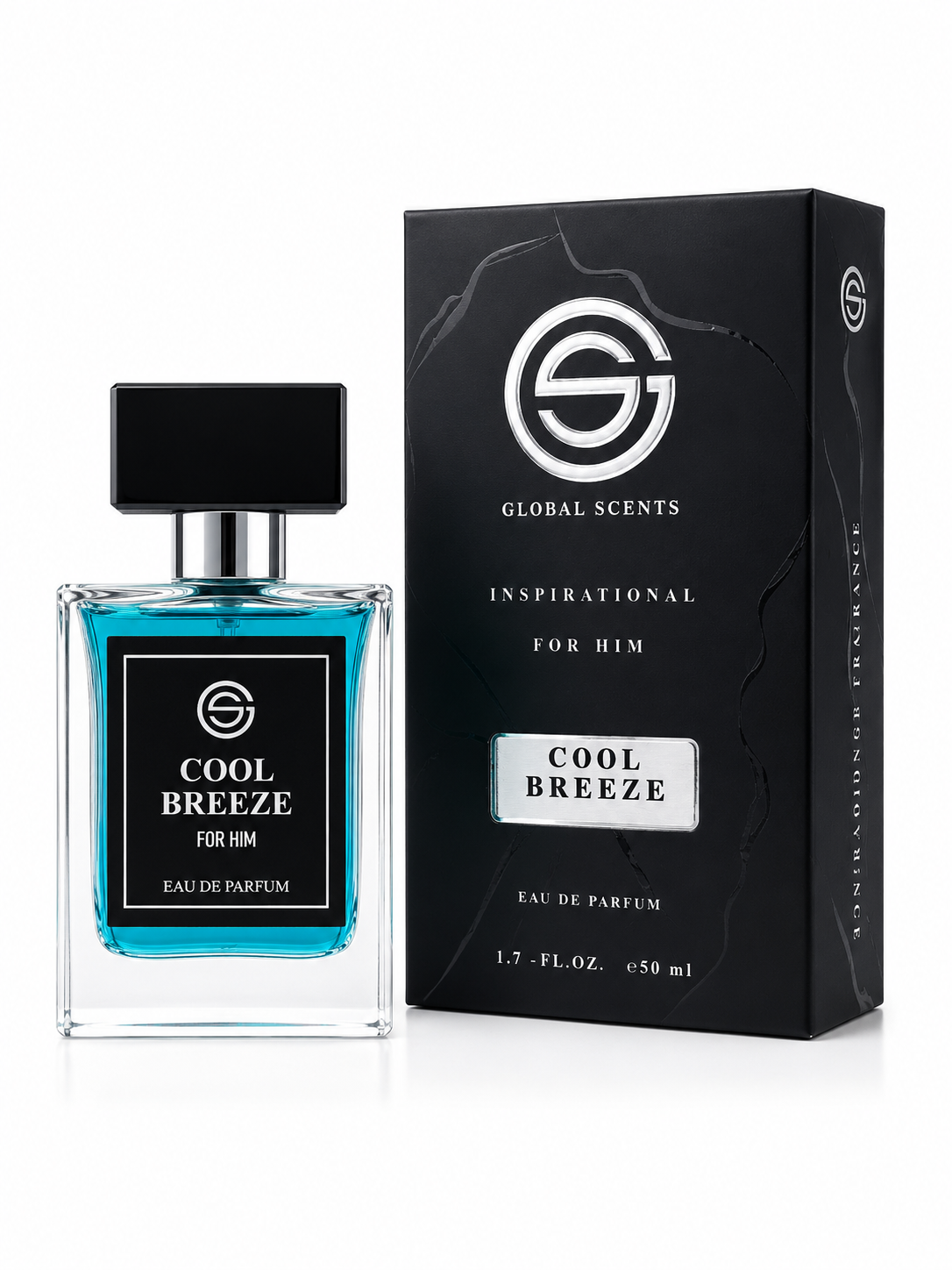 Global Scents Cool Breeze For Him Eau De Parfum 50ml | Fresh & Masculine Fragrance