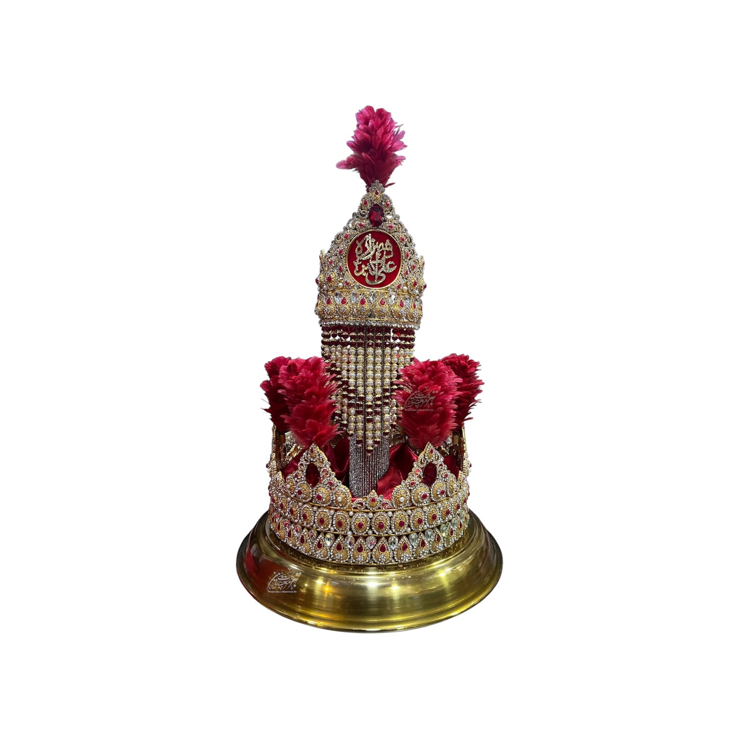 Beautiful Mehndi Shahzada Ali Akbar AS & Shahzada Qasim AS – Manjus Work Stones 18 Inch