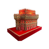 New Arrival Zari Hazrat Imam Hussain AS with Lights | Premium Manjus Work Stones | 18 x 12 Inch