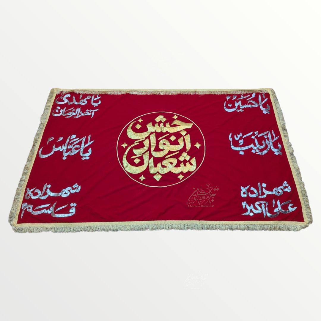 Beautiful Background Banner Jashan E Answar E Shaban With Wiladat Names