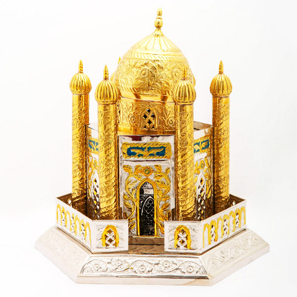 Divine Roza Bibi Fatima tuz Zahra (sa) Silver & Gold Polish Handicraft