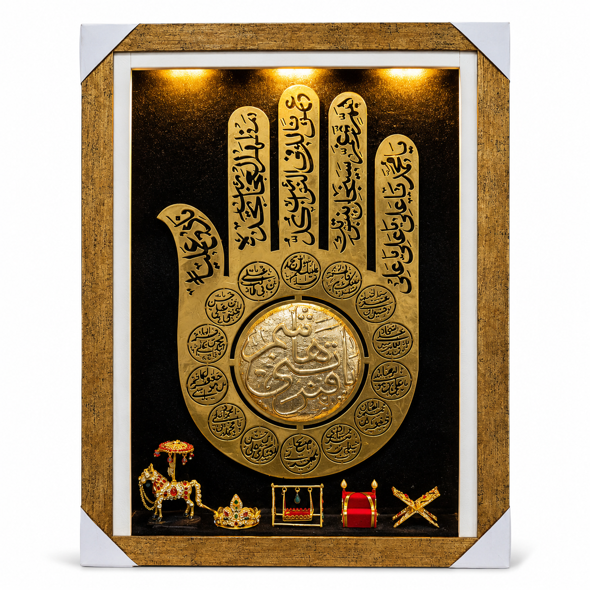 New Arrival Panja Nade Ali AS In Finger Center Masomeen AS &Ya Qamar E Bani Hashim AS