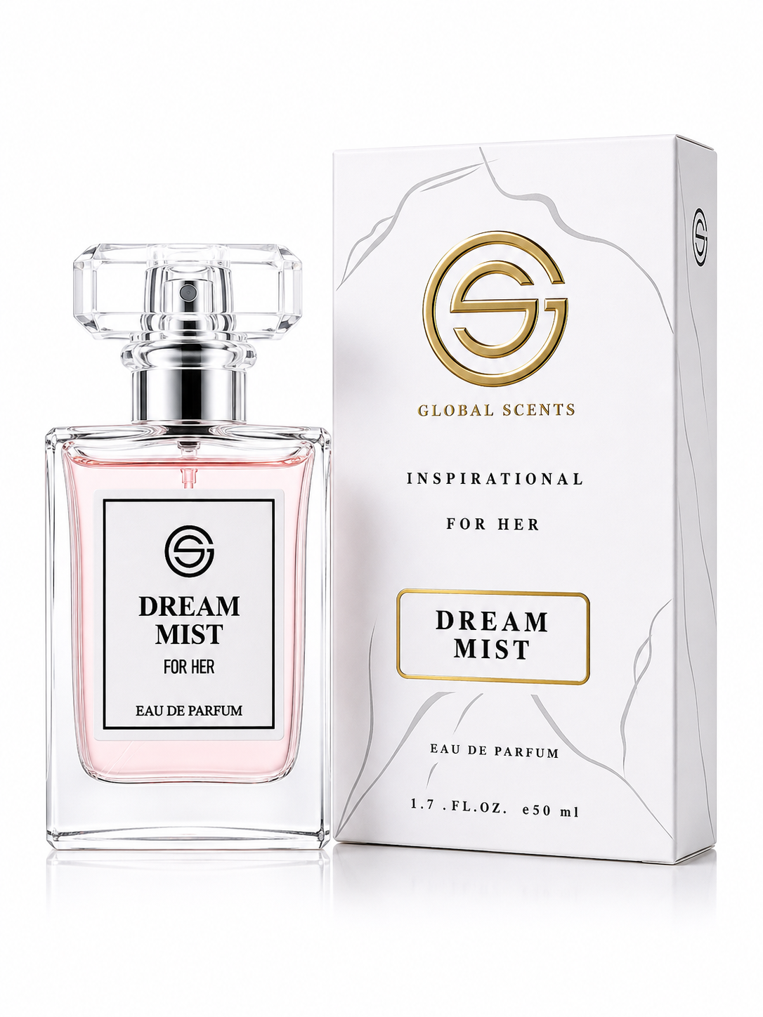 Global Scents Dream Mist For Her Eau De Parfum 50ml | Floral & Feminine Fragrance