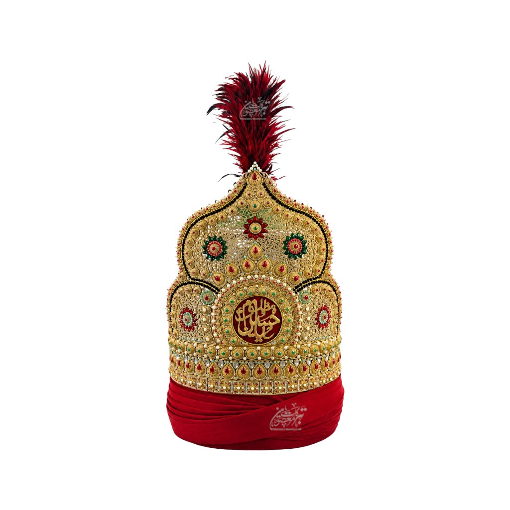 Beautiful Taaj Imam Hussain AS | Manjus Work Stones | Complete 3 Feet