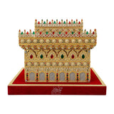 Beautiful Zari Shahzadi Sakina (SA) | Manjus Work Stones | 11 x 8 Inch
