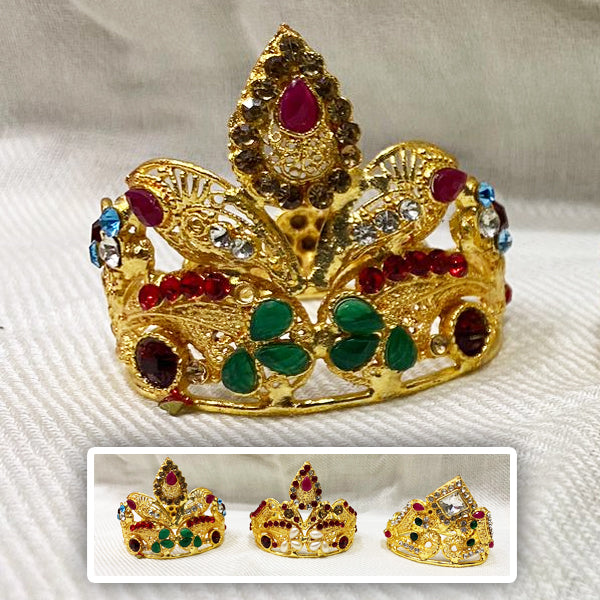 Simple Taj with Diffrent Type Stones