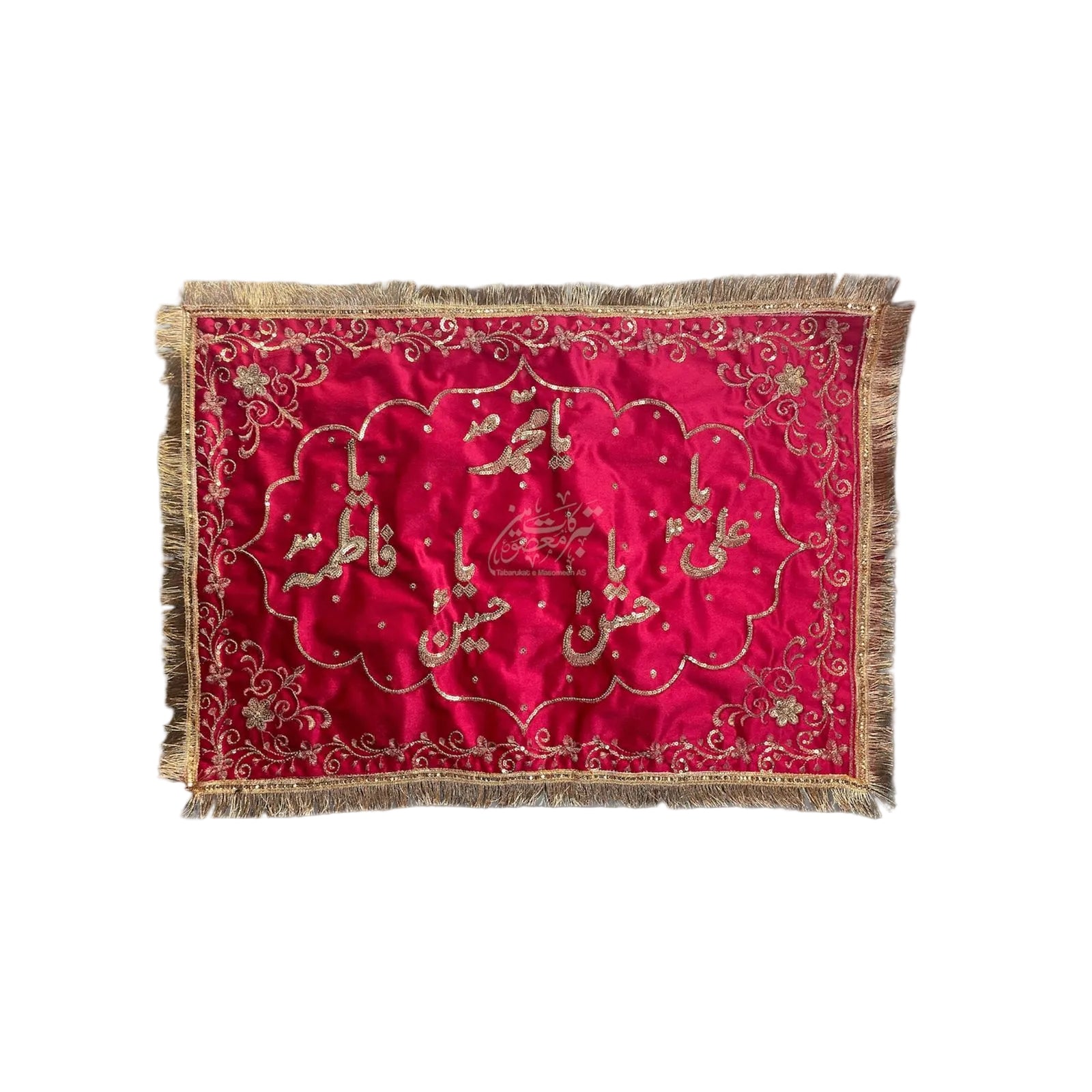 Beautiful Pillow Cover Panjetan AS Names | | Fabric Maroon Velvet Work Machine Embroidery & Sitara