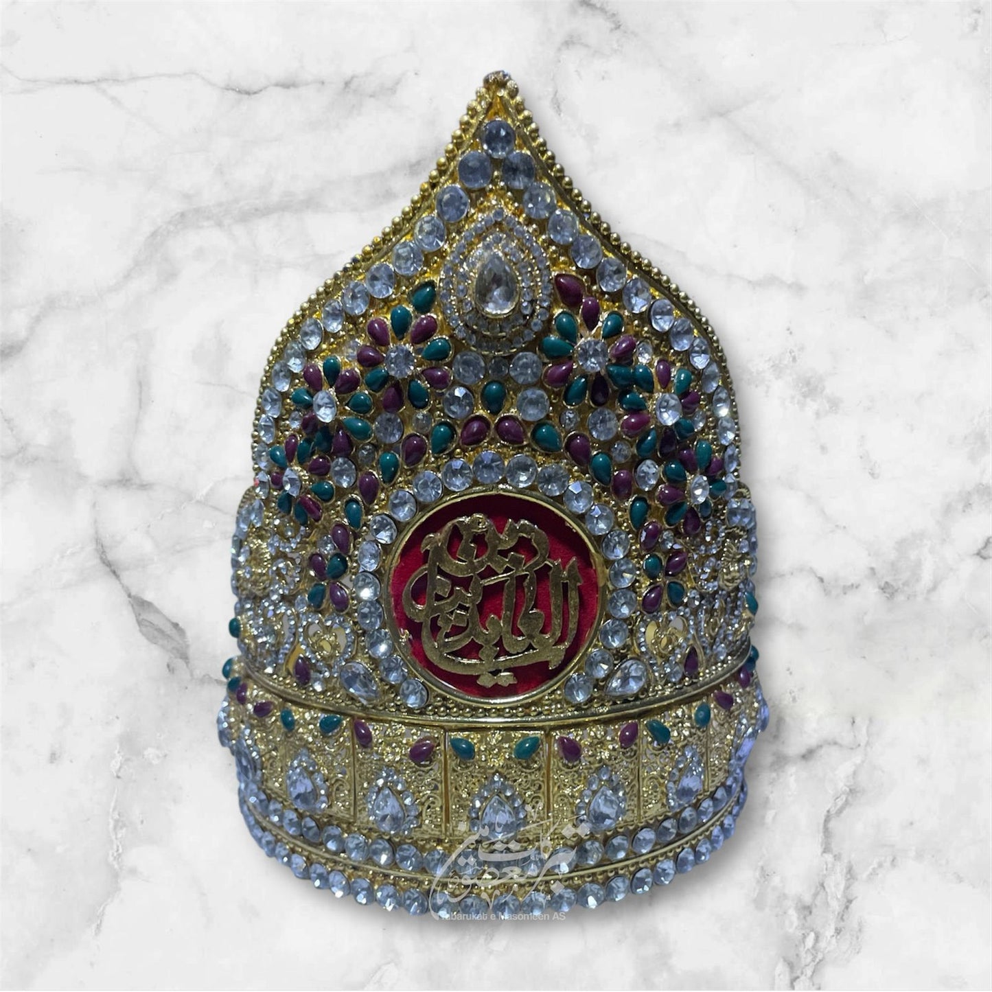 Beautiful Taaj Ya Zain Ul Abdin AS | Material Kashi & Work Stones High Quality