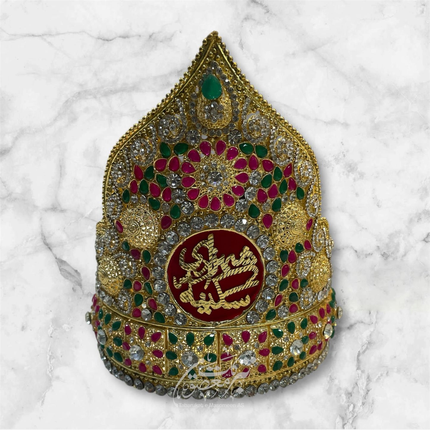 Beautiful Taaj Ya Shahzadi Sakina SA | Material Kashi & Work Stones High Quality