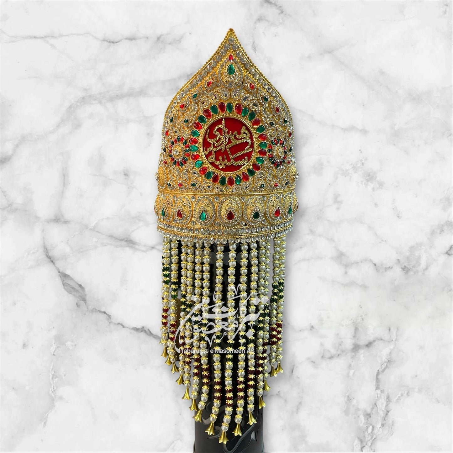 Beautiful Taaj With Sehra Ya Shahzadi Sakina SA | Material Kashi & Work Stones High Quality