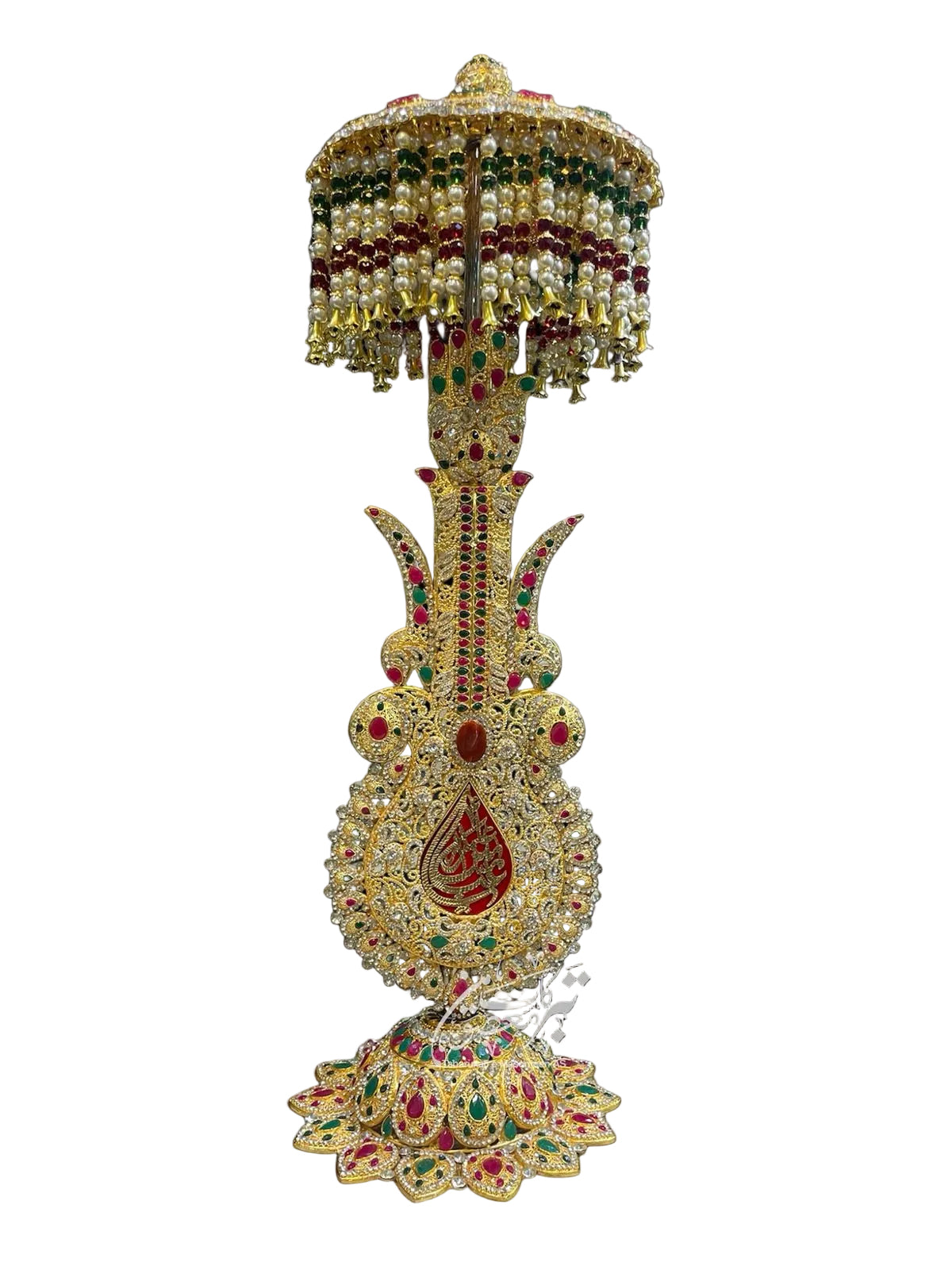 New Arrival Ya Abbas AS Table Stand Alam With Umbralla