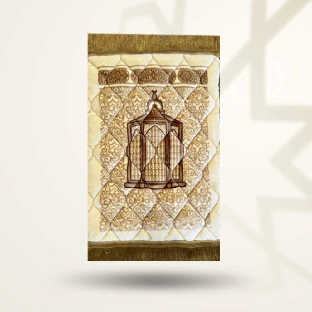Kids Premium Soft Prayer Mat – Suede Velvet Janamaz (42x60 cm)