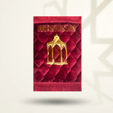 Kids Premium Soft Prayer Mat – Suede Velvet Janamaz (42x60 cm)